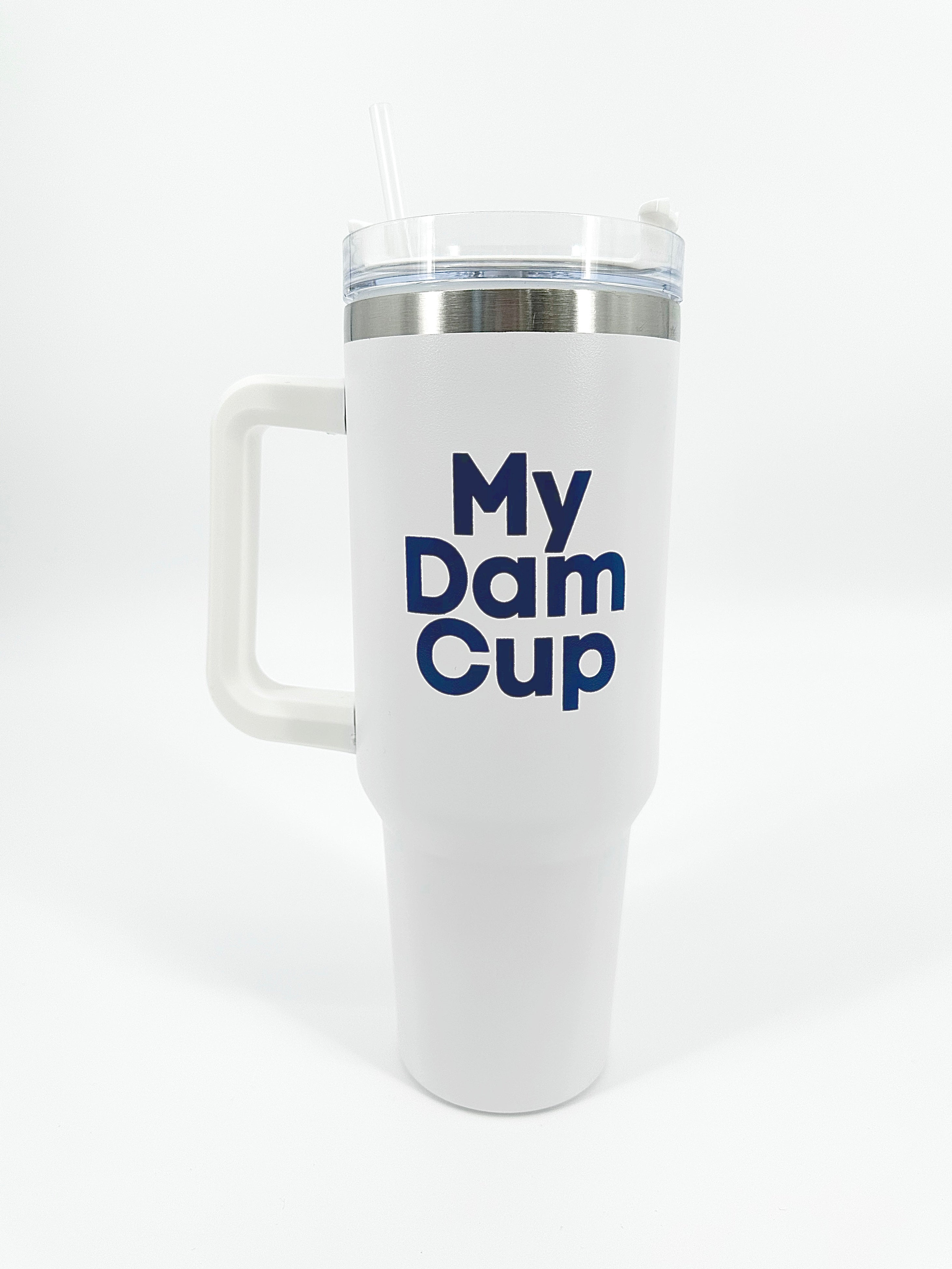 40oz Dam Cup with handle-Teal – The Dam Shirt Company