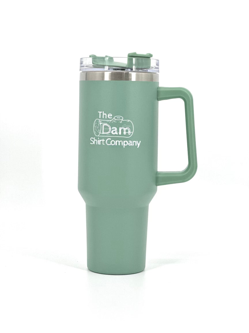 40oz Dam Cup with handle-Sage