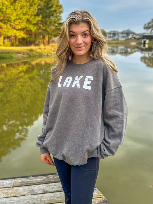 Lake sweatshirt -Heather Grey