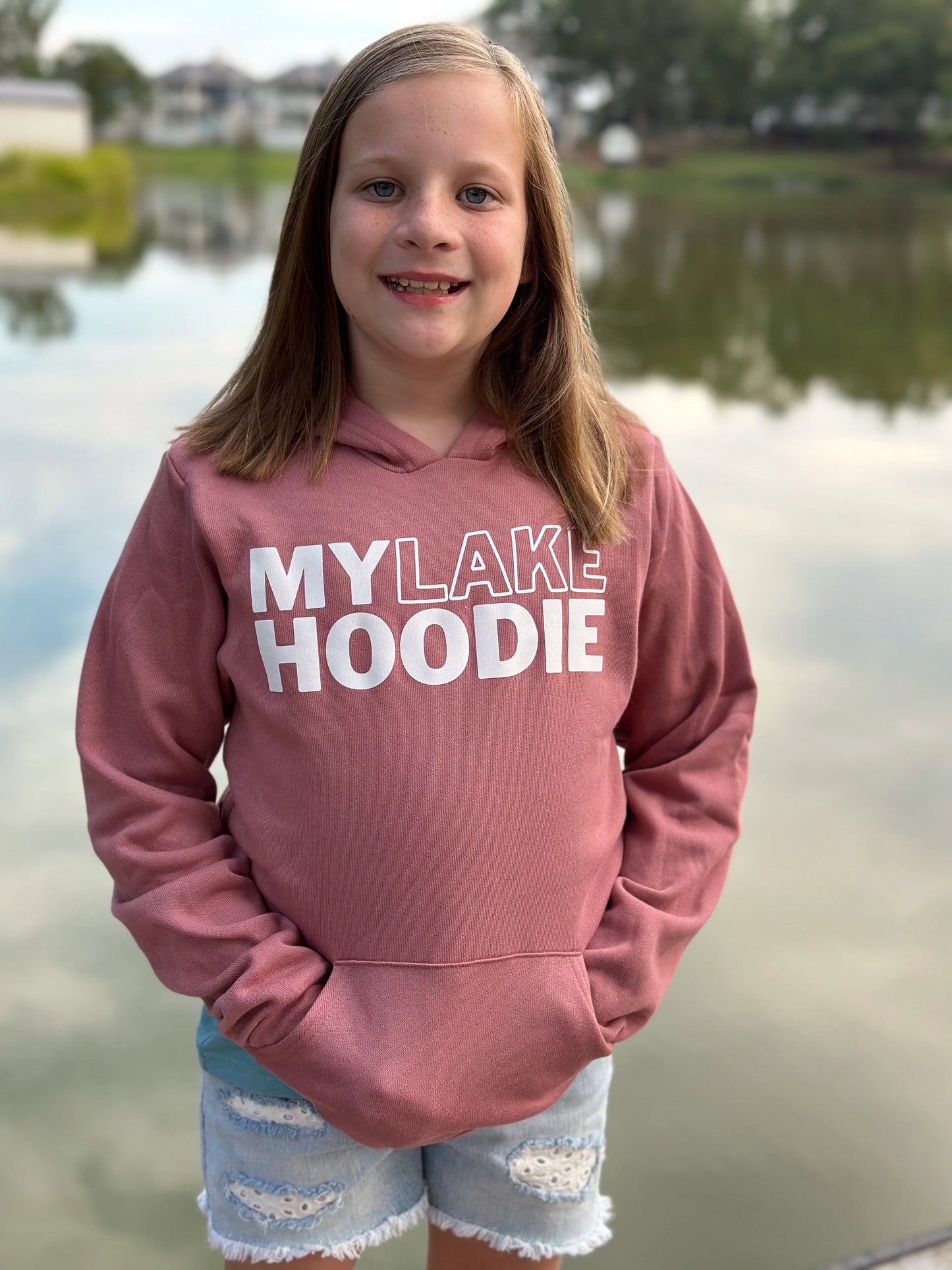 Youth | My Lake Hoodie -Mauve