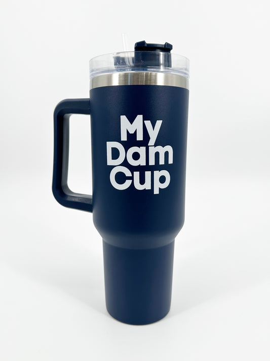 40oz Dam Cup with handle-Navy