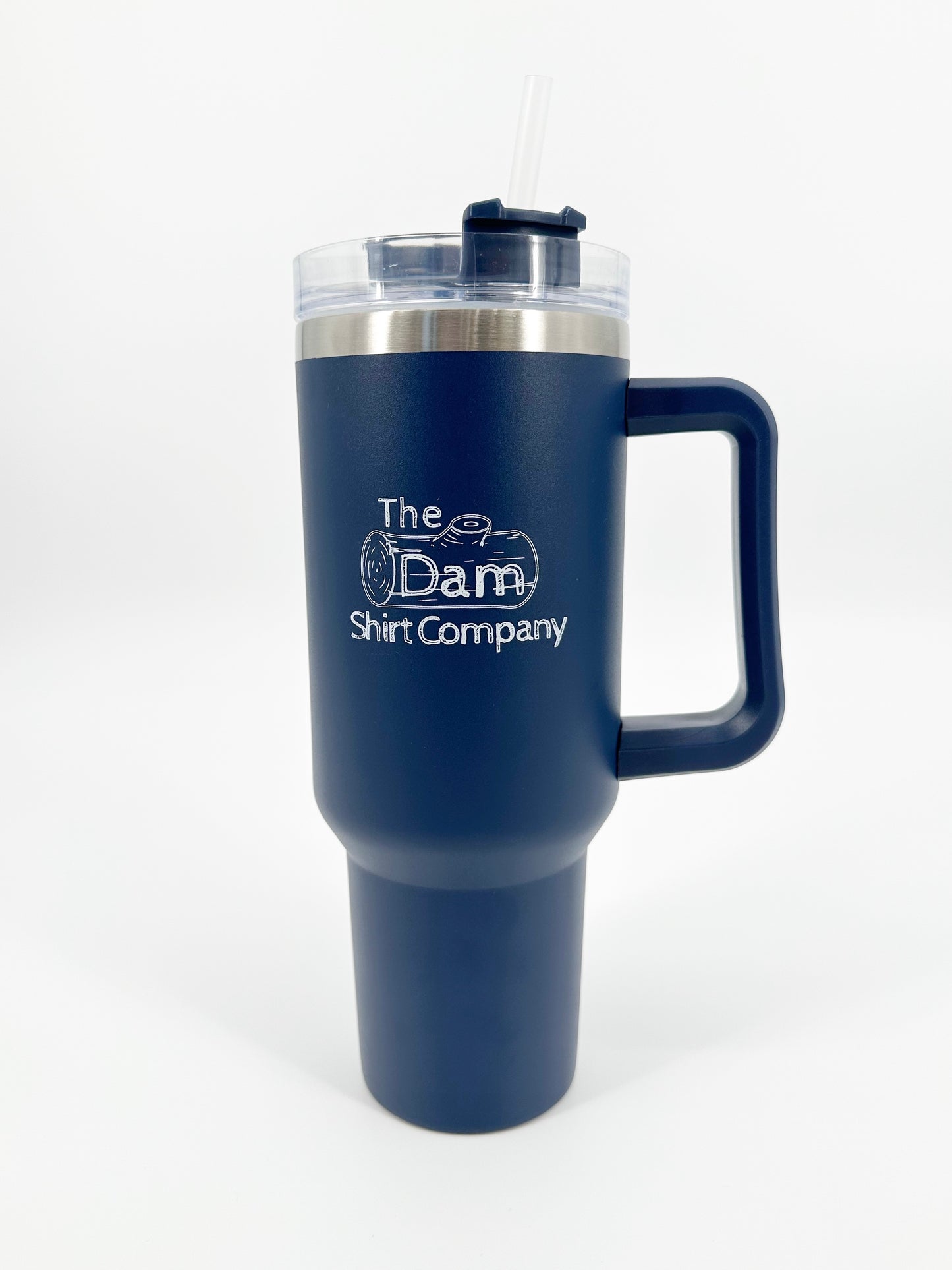 40oz Dam Cup with handle-Navy