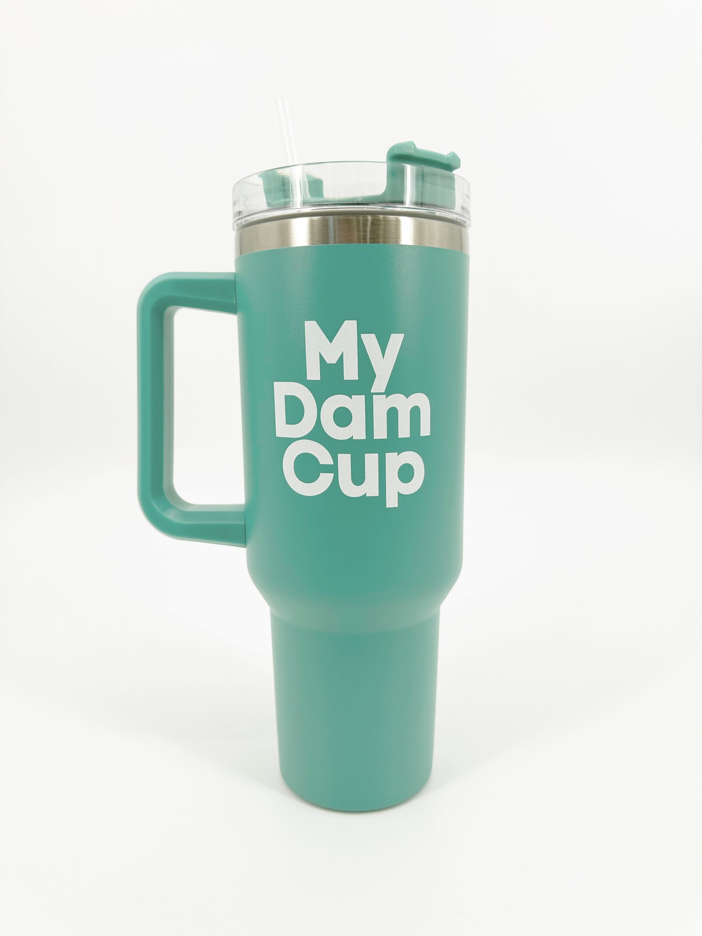 40oz Dam Cup with handle-Teal