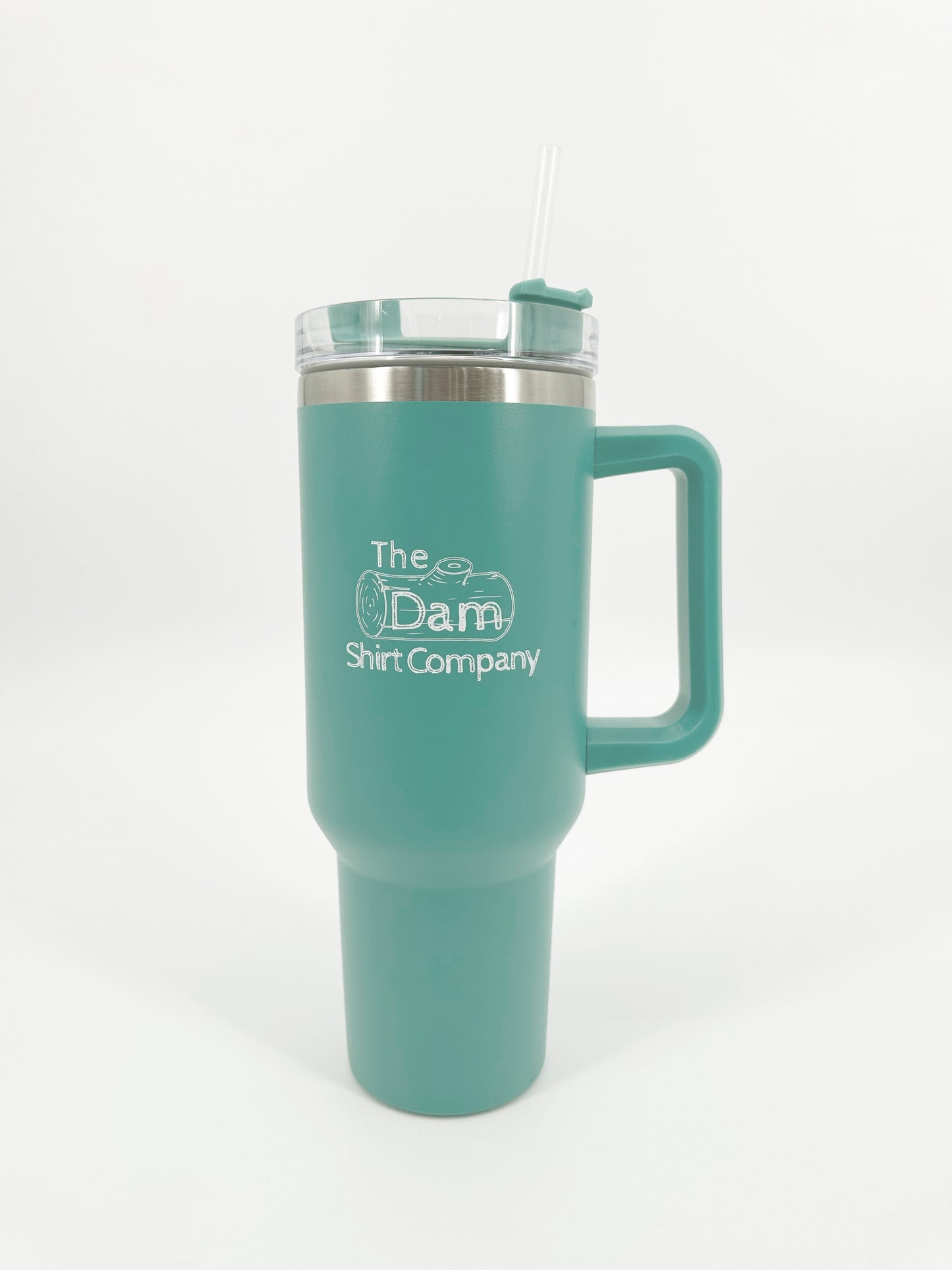 40oz Dam Cup with handle-Teal